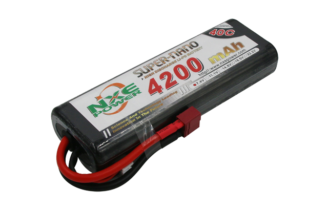 4200mAh 40C 2S 7.4V 车模电池