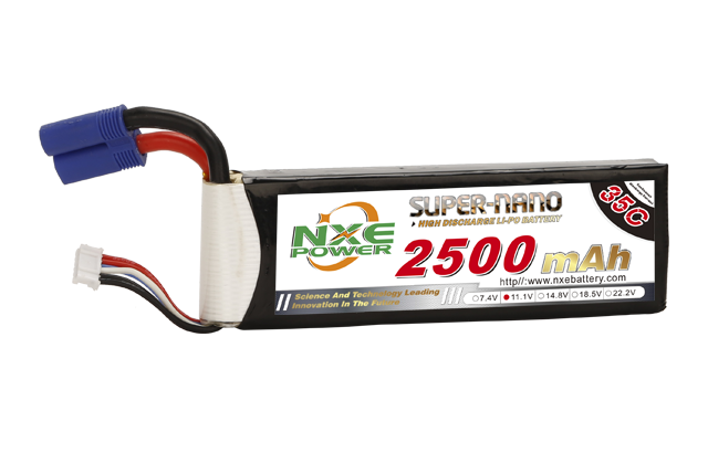 2500mAh 35C 3S 11.1V 汽车启动电源电池