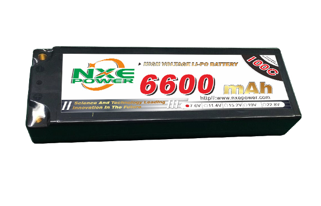 6600mAh 100C 2S1P 7.6V 车模电池