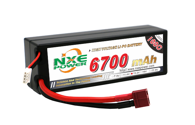 6700mAh 100C 4S 15.2V 车模电池