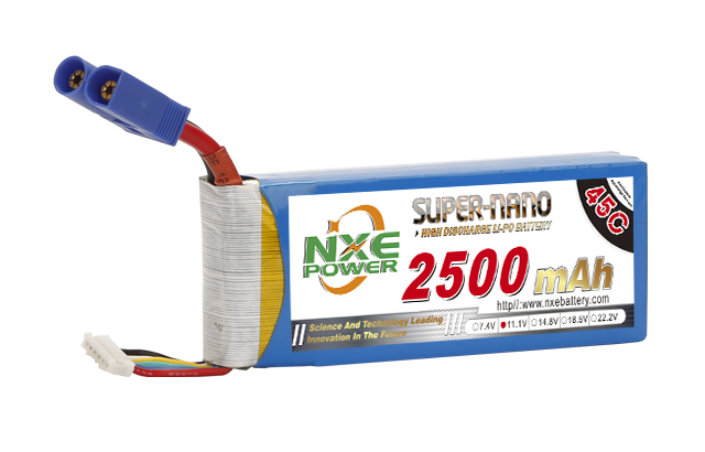 2500mAh 45C 3S 11.1V 汽车启动电源电池