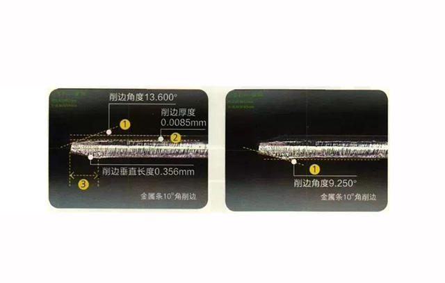 动力极耳金属带削边处理