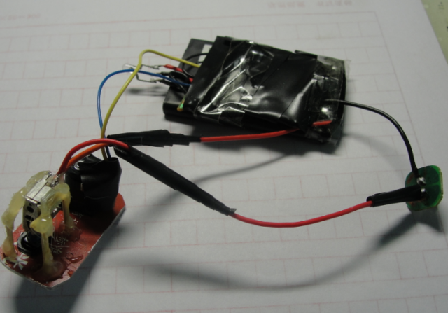使用锂电池简单制作手电